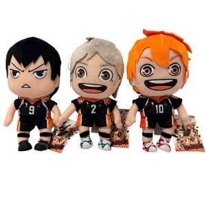 Haikyuu!! Tobio Kageyama Shoyo Hinata Koshi Sugawara Plush Set‎